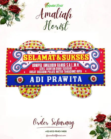 Papan Bunga Ucapan Selamat Wanayasa