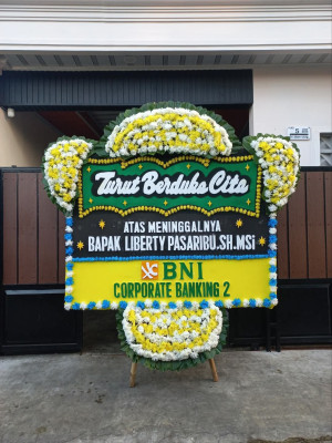 Papan Bunga Duka di Wanayasa